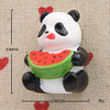 Lindo Panda adornos artesanales adhesivos decorativos imanes para puertas de refrigerador imanes de nevera Panda