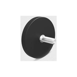 Imanes de neodimio de disco de alta calidad de montaje magnético con montaje magnético recubierto de goma